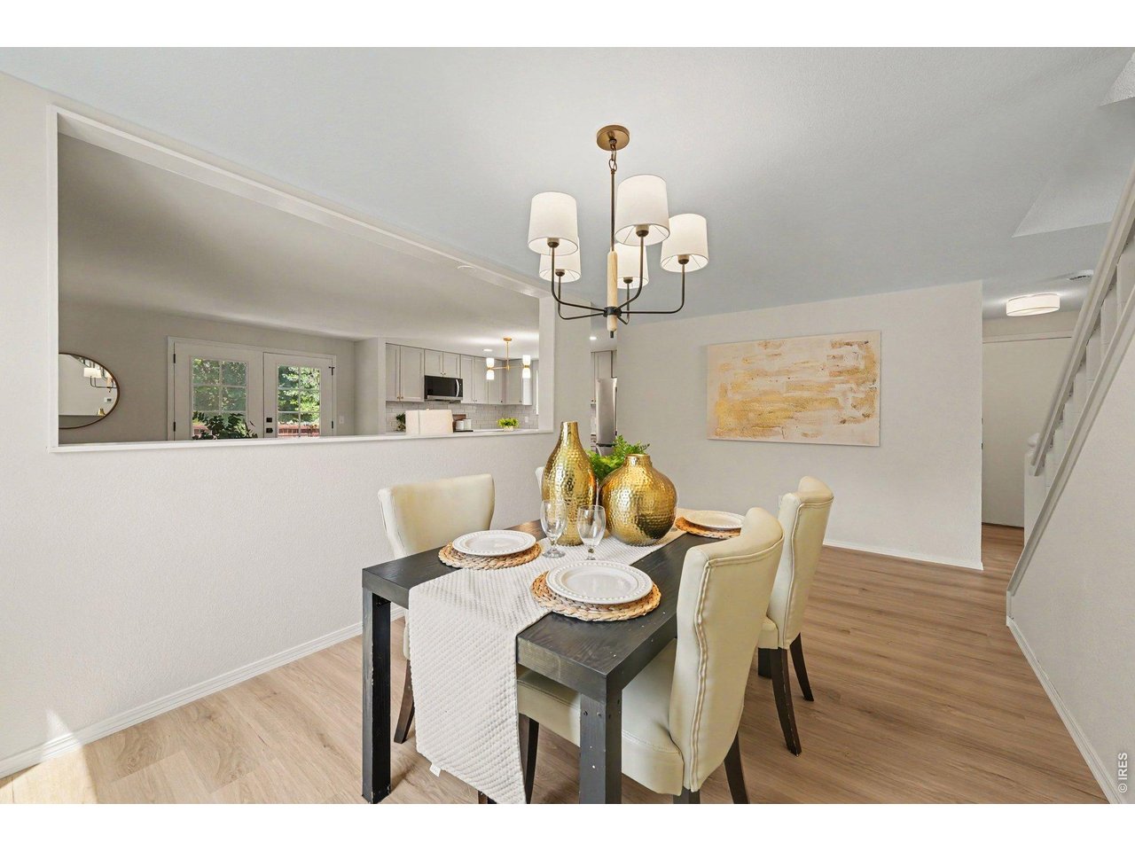 Property Photo 7 Dining room overlooking the Kitchen.