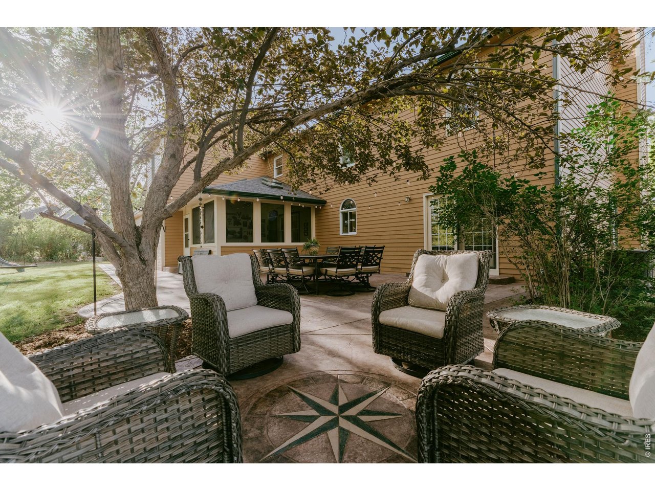 Property Photo 6 Custom 1,040 sqft stamped concrete patio and walkways