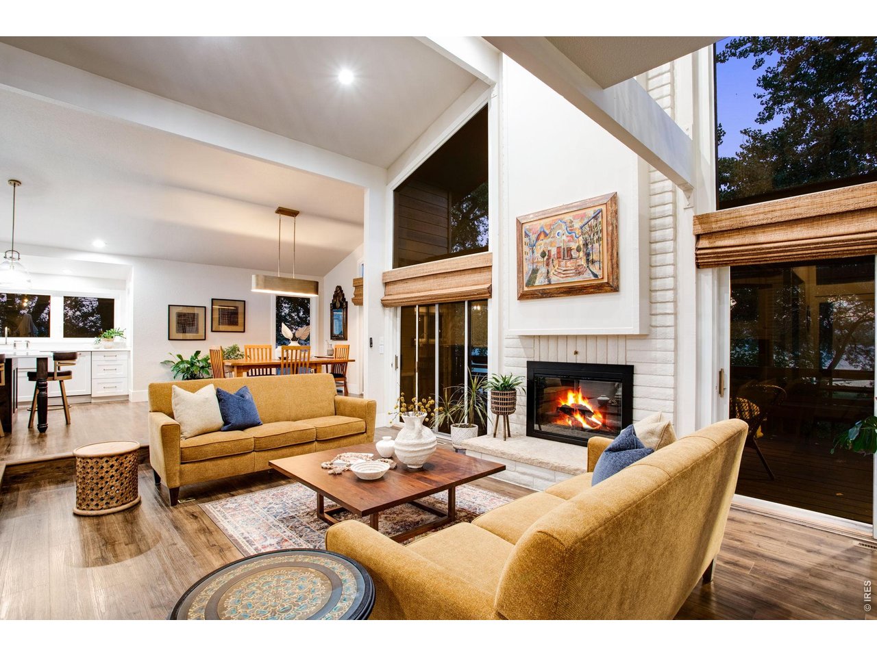 Property Photo 17 Gas Fireplace in the Living Room