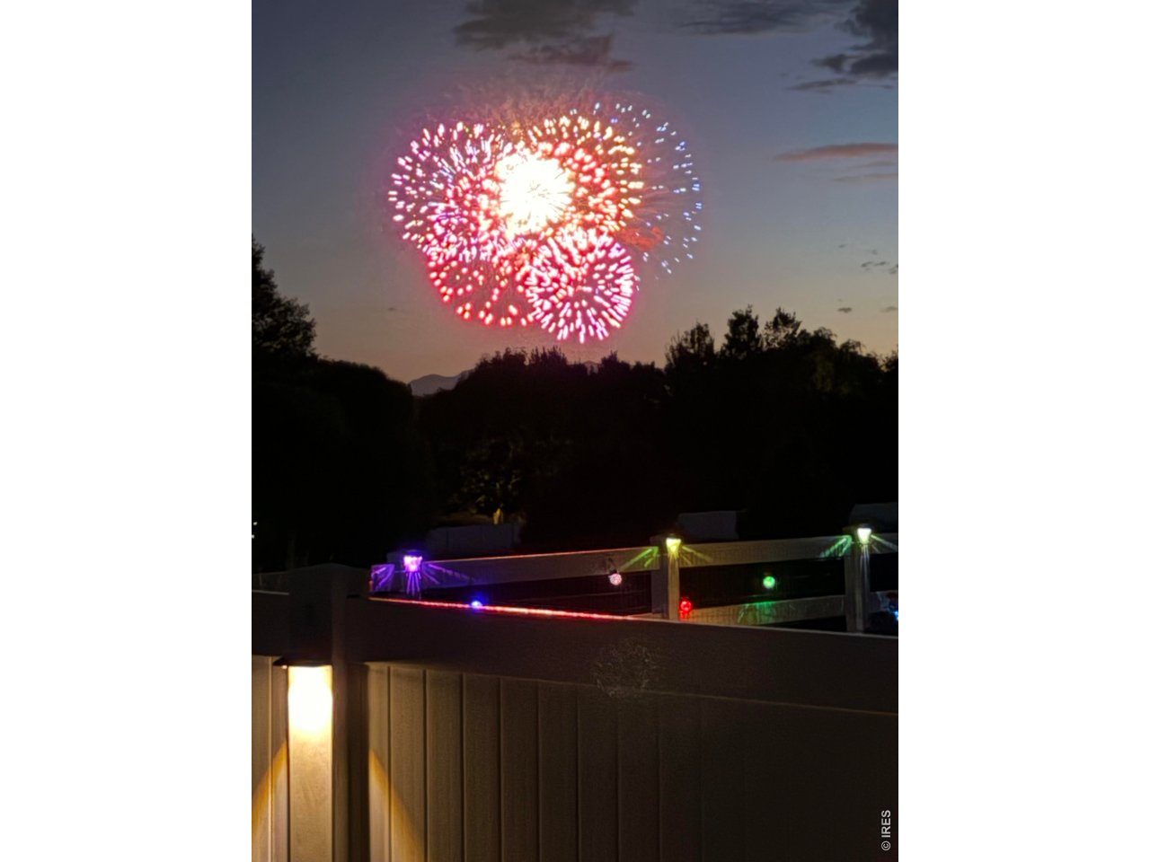 Property Photo 49 View of the Windsor 4th of July firework show from the backyard!