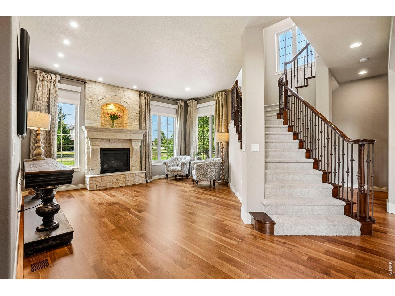 Property Photo 8 Living room with fireplace