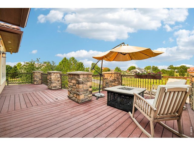 Property Photo 44 Balcony off the second story front of house facing west to capture mountain views