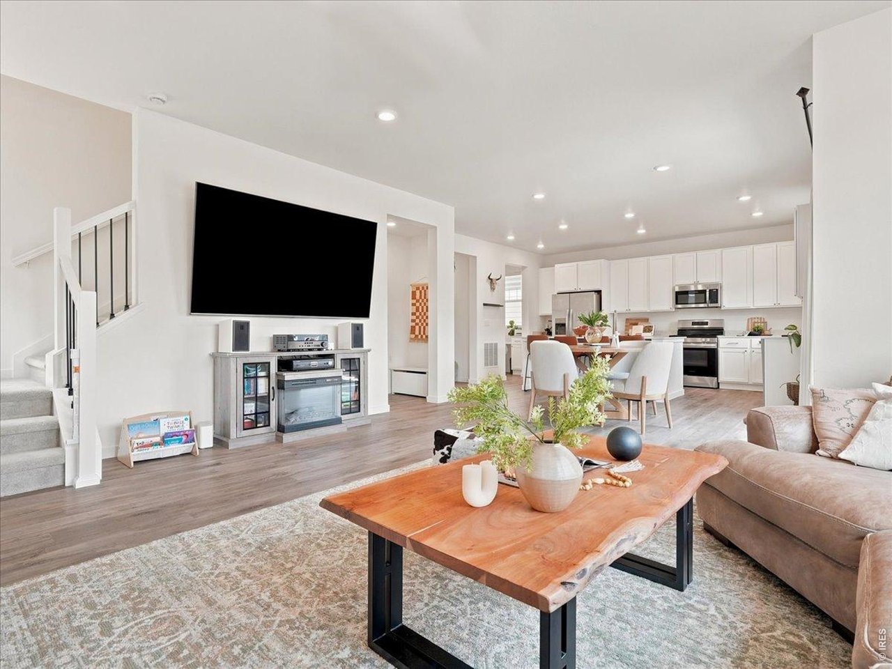Property Photo 4 Open-concept main living space.