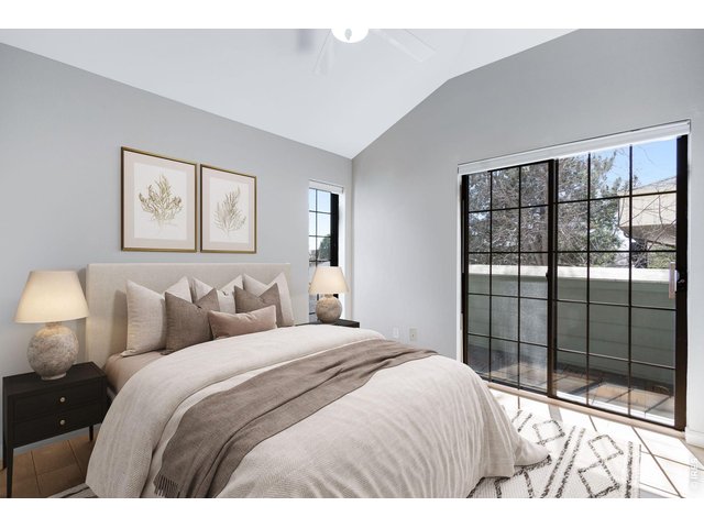 Property Photo 17 New Sliding Glass Door - looks out to a private sunny south facing balcony!
