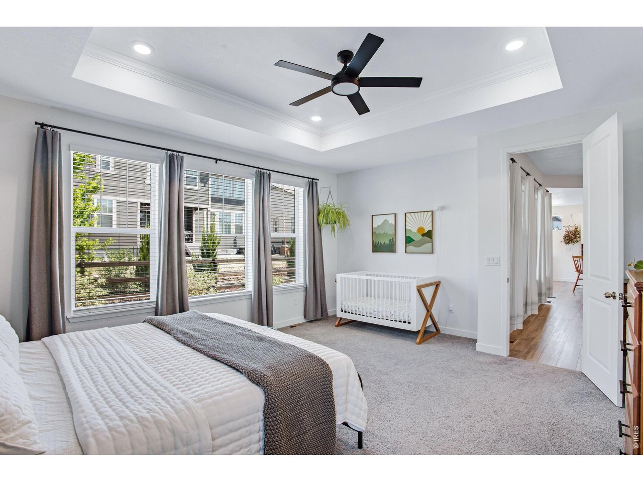 Property Photo 19 oversized primary bedroom with extra room for baby, your desk, or your personalized reading corner