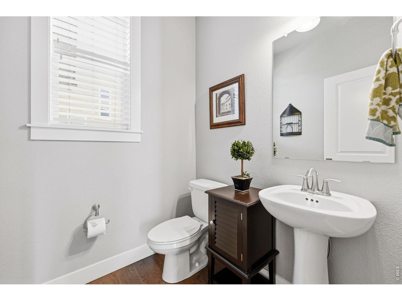 Main floor powder bath