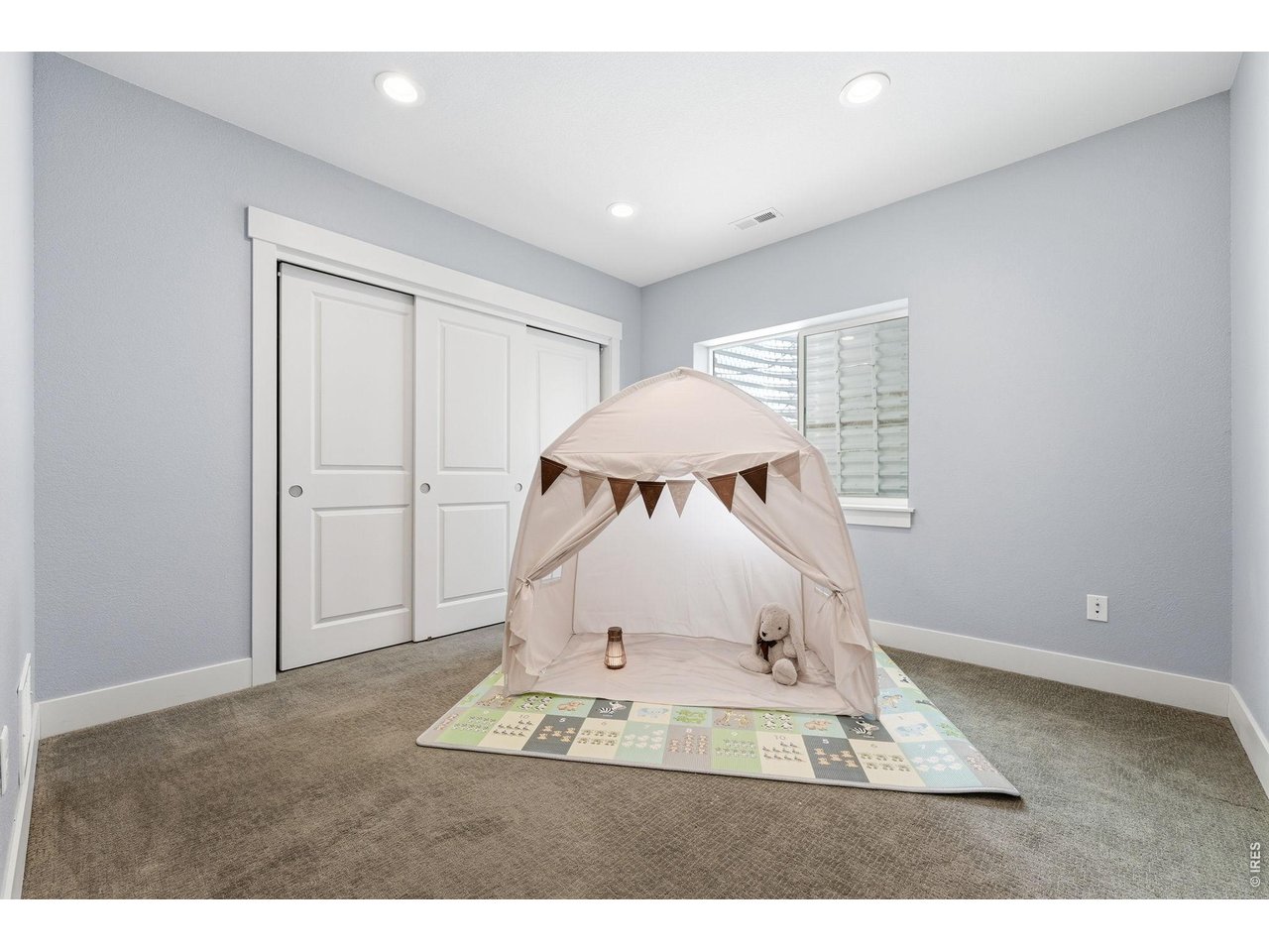 Fourth bedroom in basement