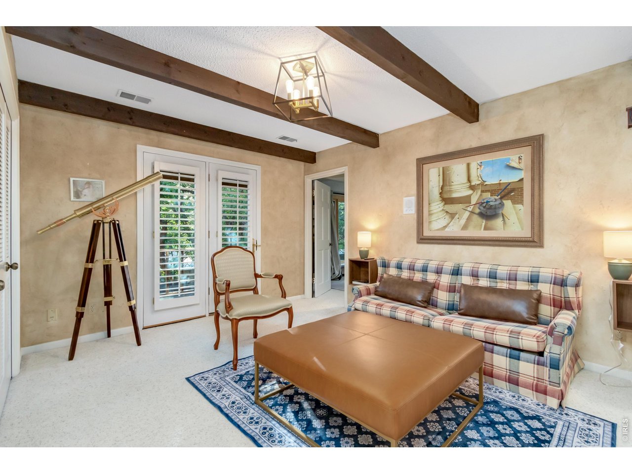 Property Photo 31 Built-in workstation makes the loft ideal for a home office or library.