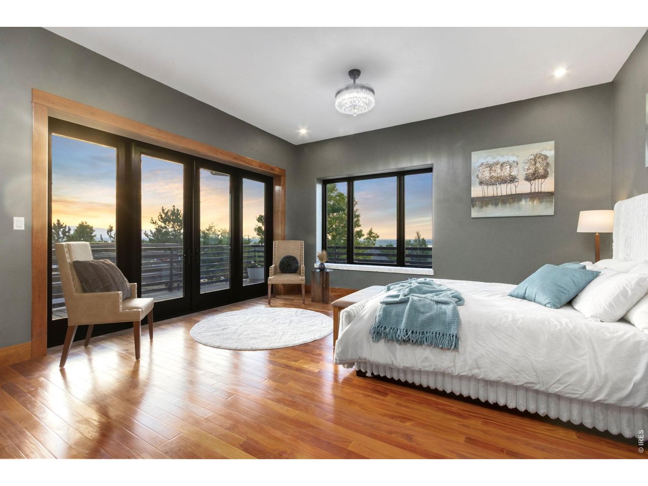 Property Photo 18 Primary Main floor bed, walks out to deck