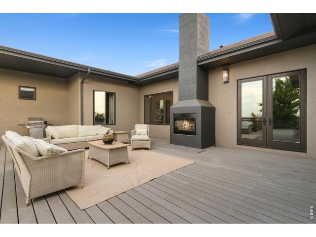 Property Photo 23 Main Level 1300 Sqft Deck w Fireplace and Irrigation for Planters