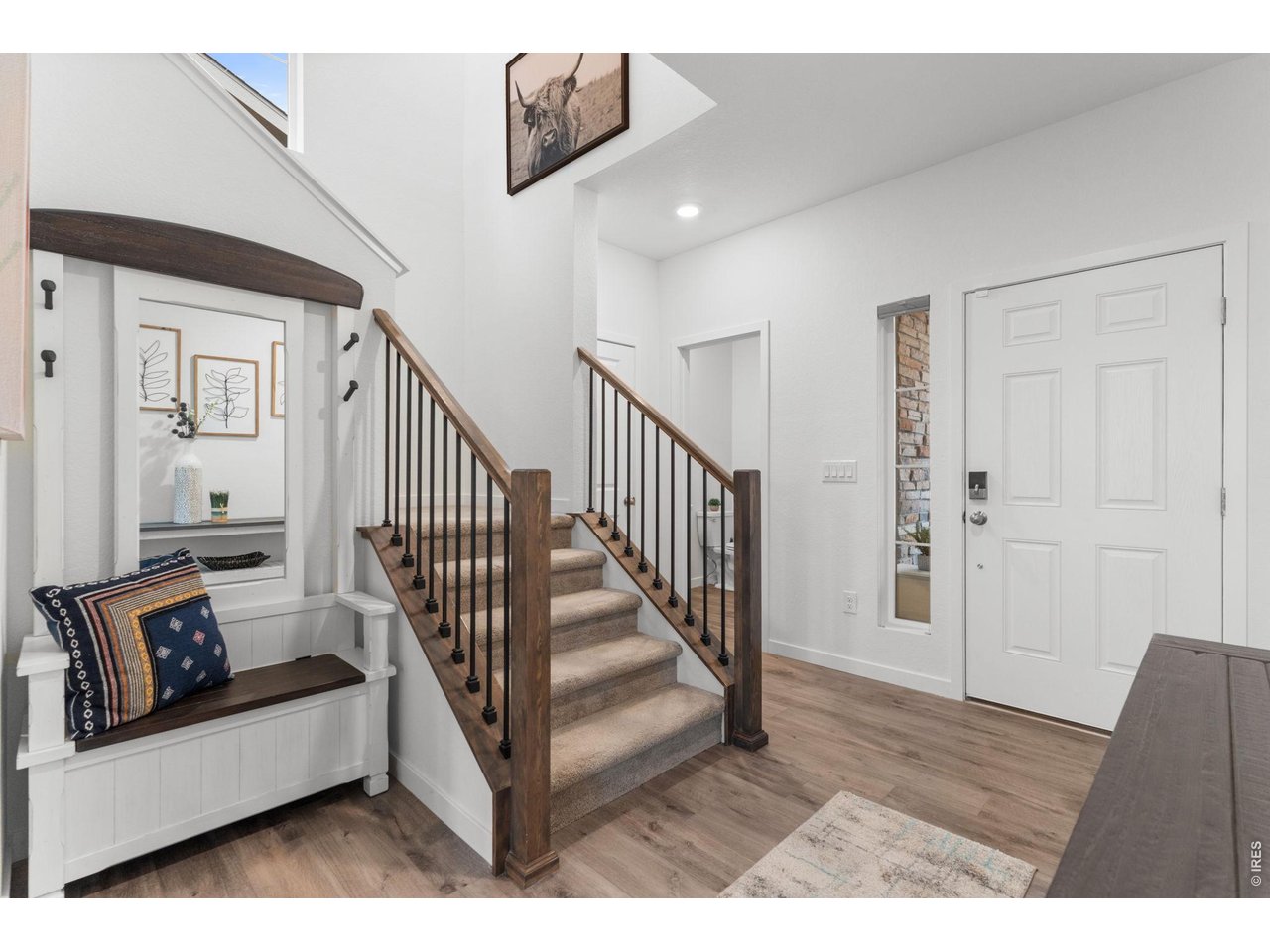 Property Photo 5 Half Bath off the Entry and Nook Perfect for Drop Zone!