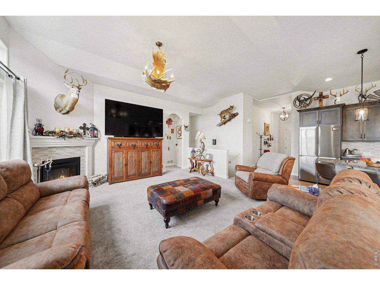 Property Photo 8 Living Room with gas Fireplace