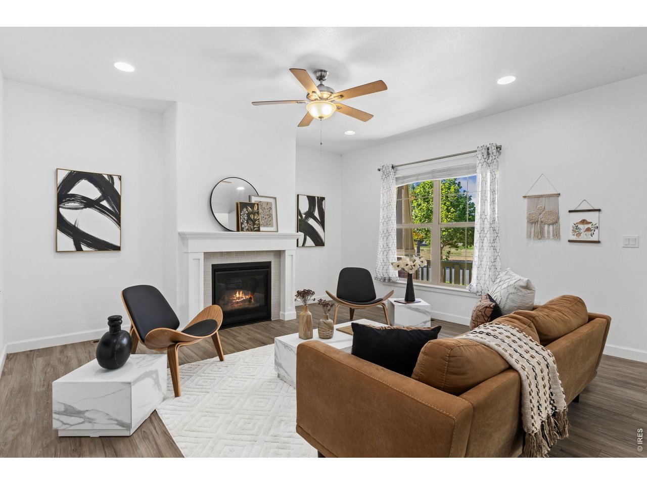 Property Photo 1 Open Foorplan and Gas Fireplace Compliment this Space