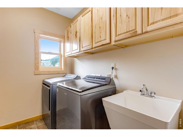 Property Photo 28 Main level laundry room with sink and plenty of storage.
