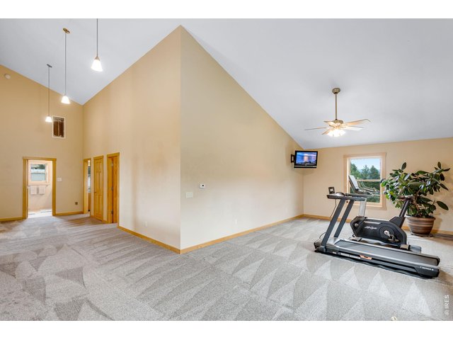 Property Photo 5 Spacious loft with brand new carpet is perfect for entertaining, a play room, exercise room or additional living space.