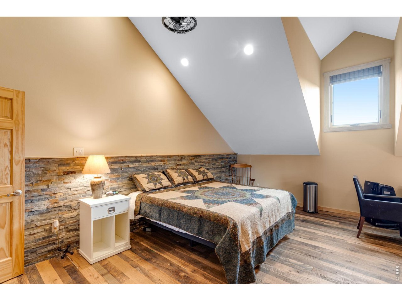Property Photo 32 Custom barnwood flooring.