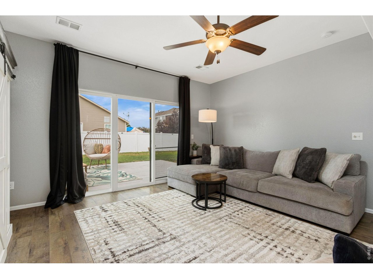 Property Photo 10 The sliding glass door opens directly to the patio creating an easy flow for entertainting.