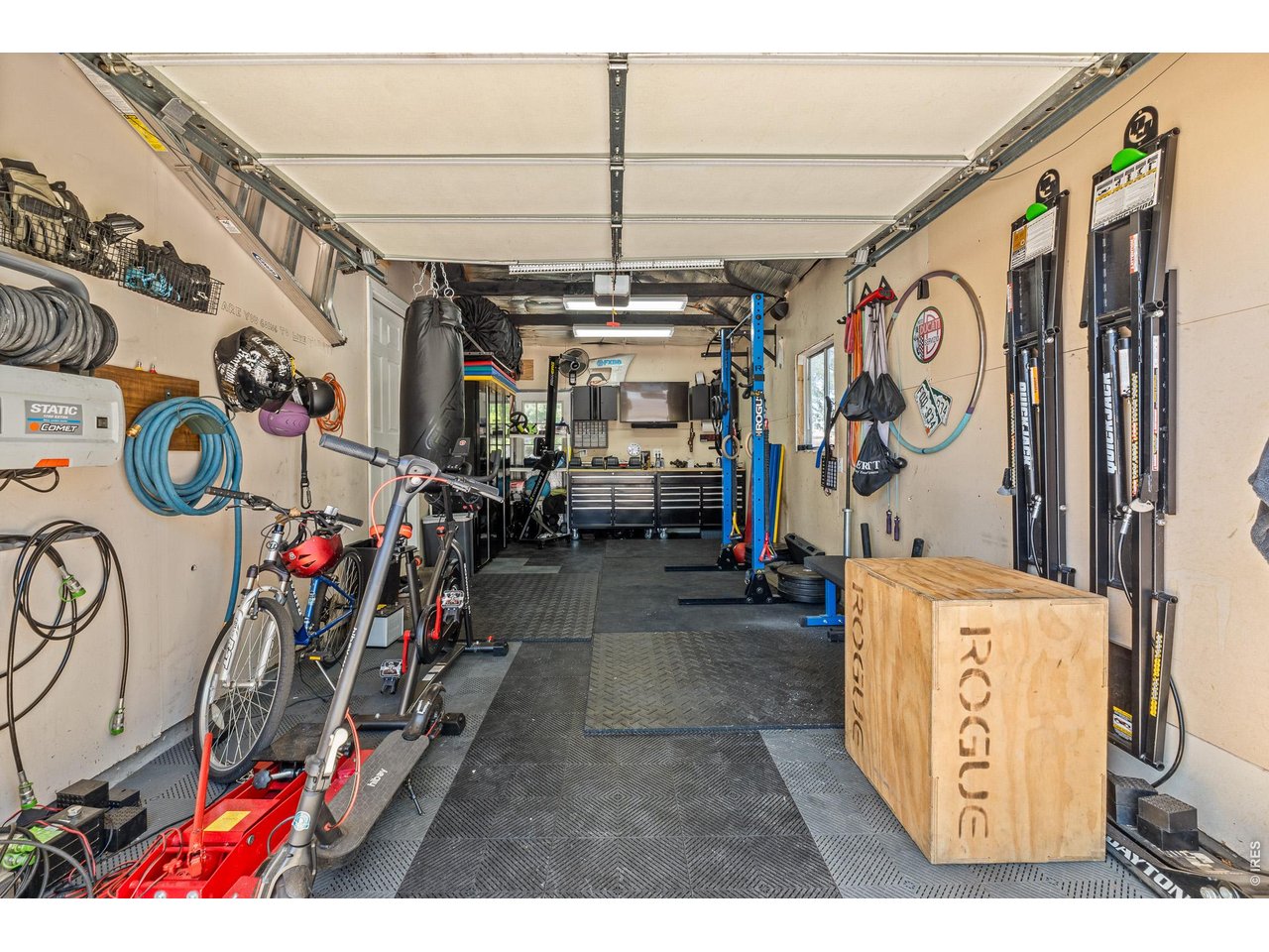 Property Photo 39 Large attached garage. Big enough for a workshop and parking.