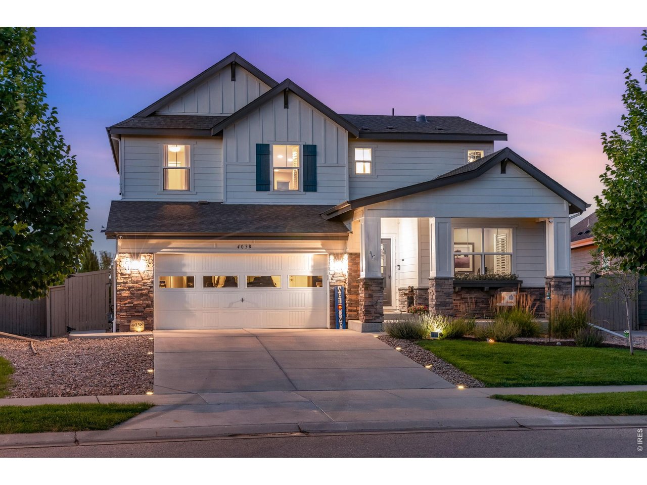 Property Photo 1 Exquisite McClellands Creek Sanctuary, nestled on a prime south facing lot framed with Open Space across the street and directly behind, 4038 Wild Elm Way, in south Fort Collins, is an entertainer's dream!