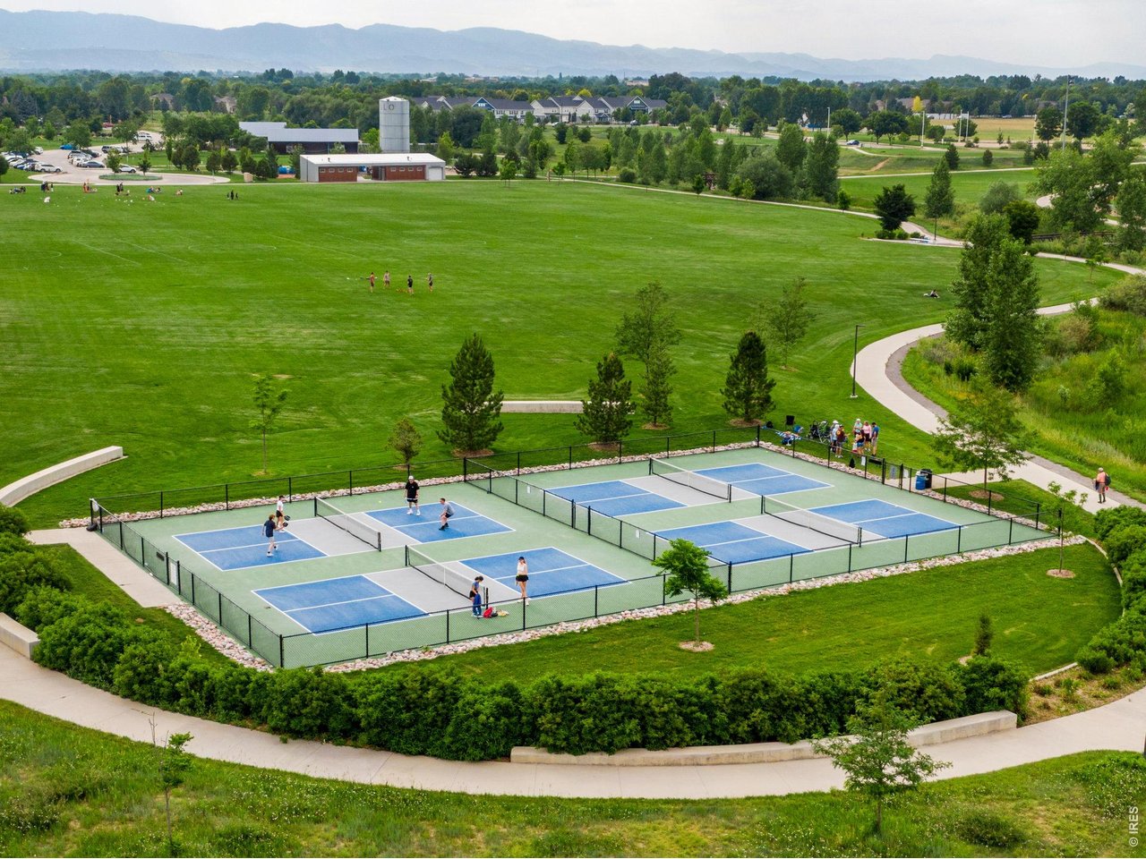 Property Photo 50 Pickler's ready? Easy recreation nearby and don't miss the newer SE Fort Collins community center at 5400 Ziegler Road, opening 2028!