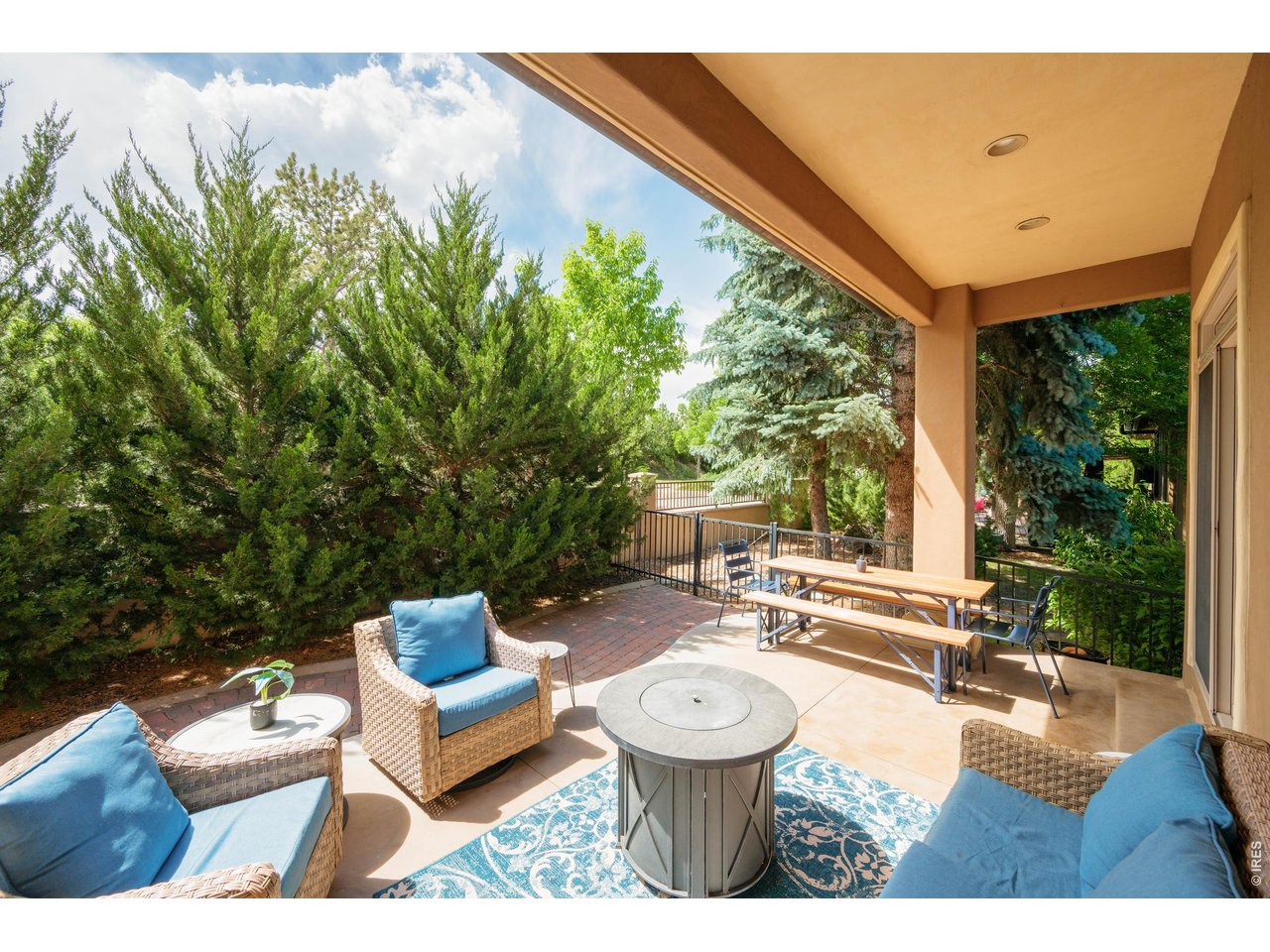 Property Photo 38 Covered Extended Back Patio! Large Mature Landscaping!