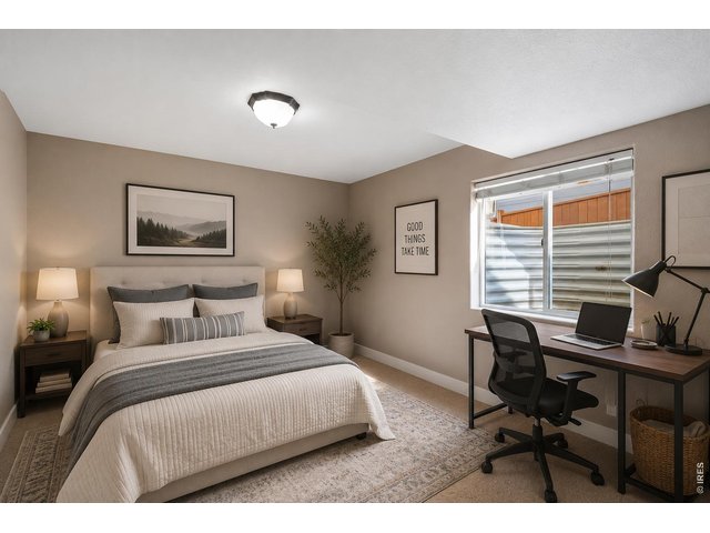 Property Photo 36 VIRTUALLY STAGED-basement bedroom and/or office space.
