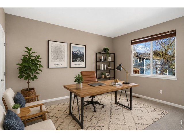Property Photo 41 VIRTUALLY STAGED main level office. (also a conforming bedroom)
