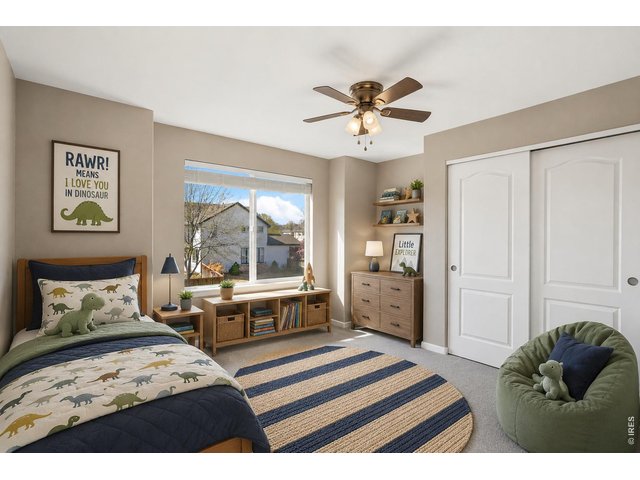 Property Photo 27 VIRTUALLY STAGED-Upper level bedroom 2