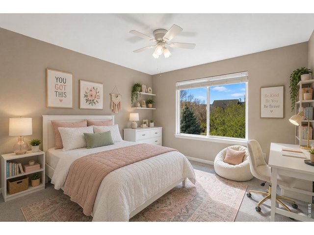 Property Photo 29 VIRTUALLY STAGED-upper level bedroom 3