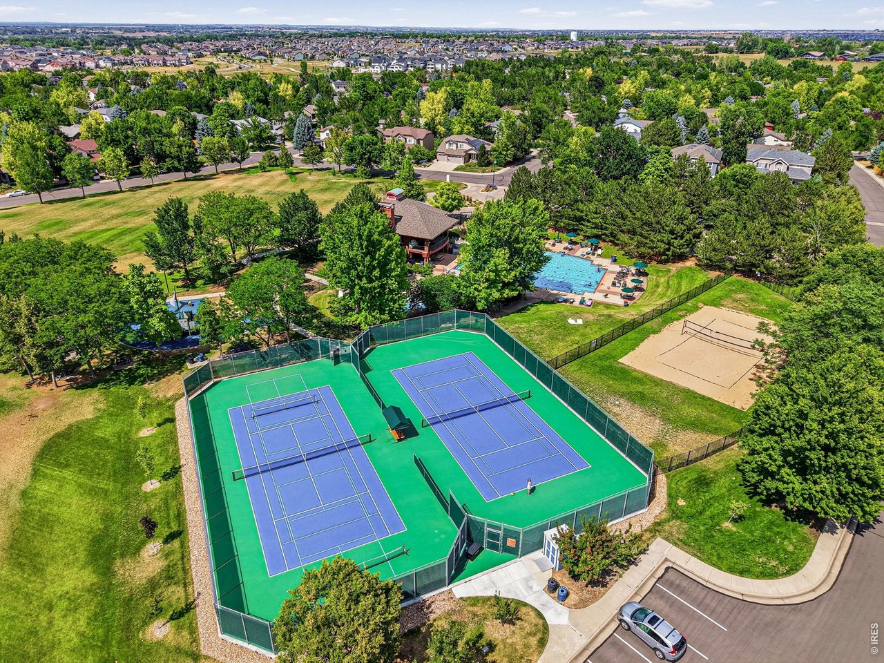 Tennis Courts, Pickle Ball, and Volleyball
