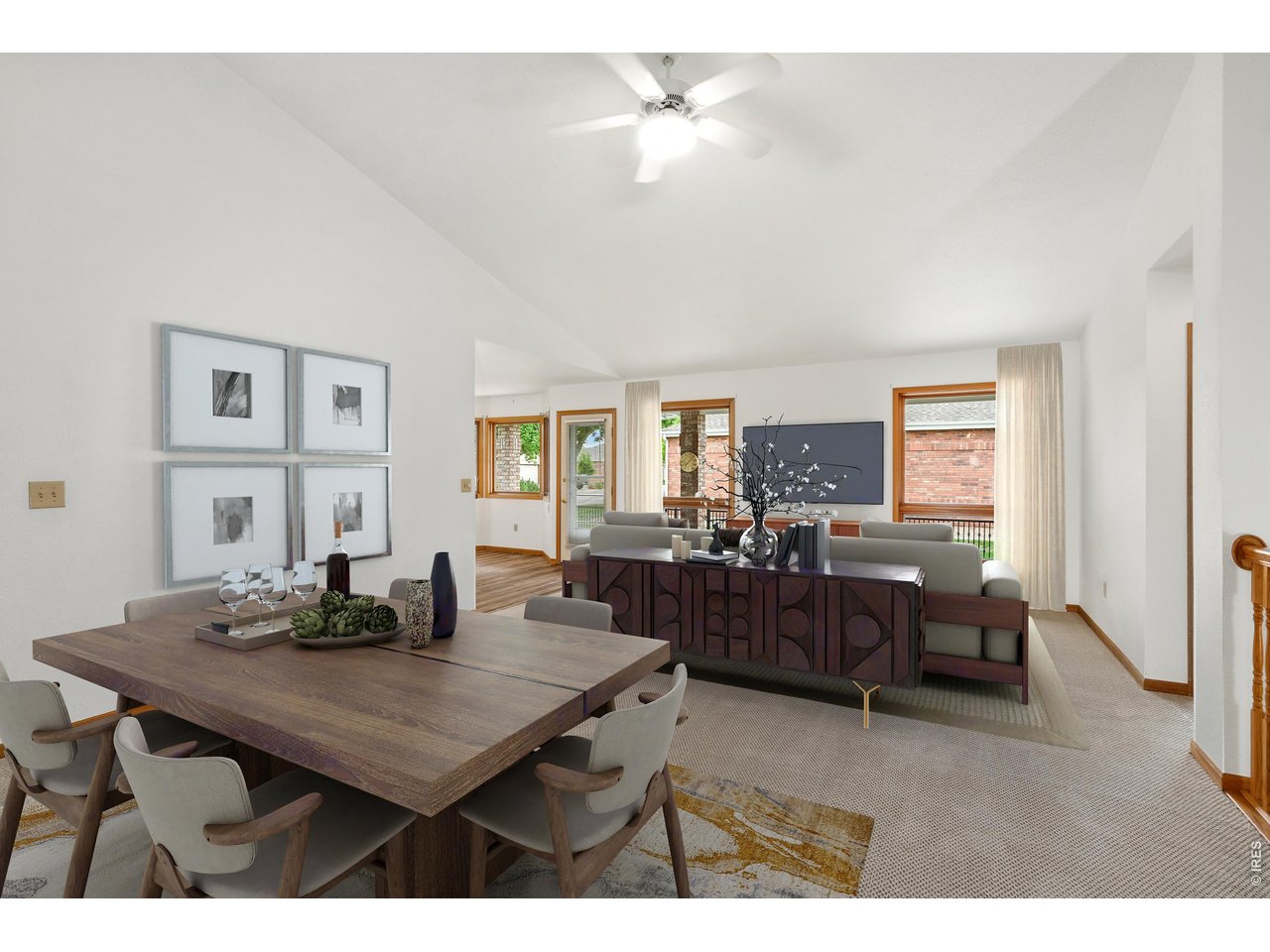 Property Photo 2 virtually staged dining area