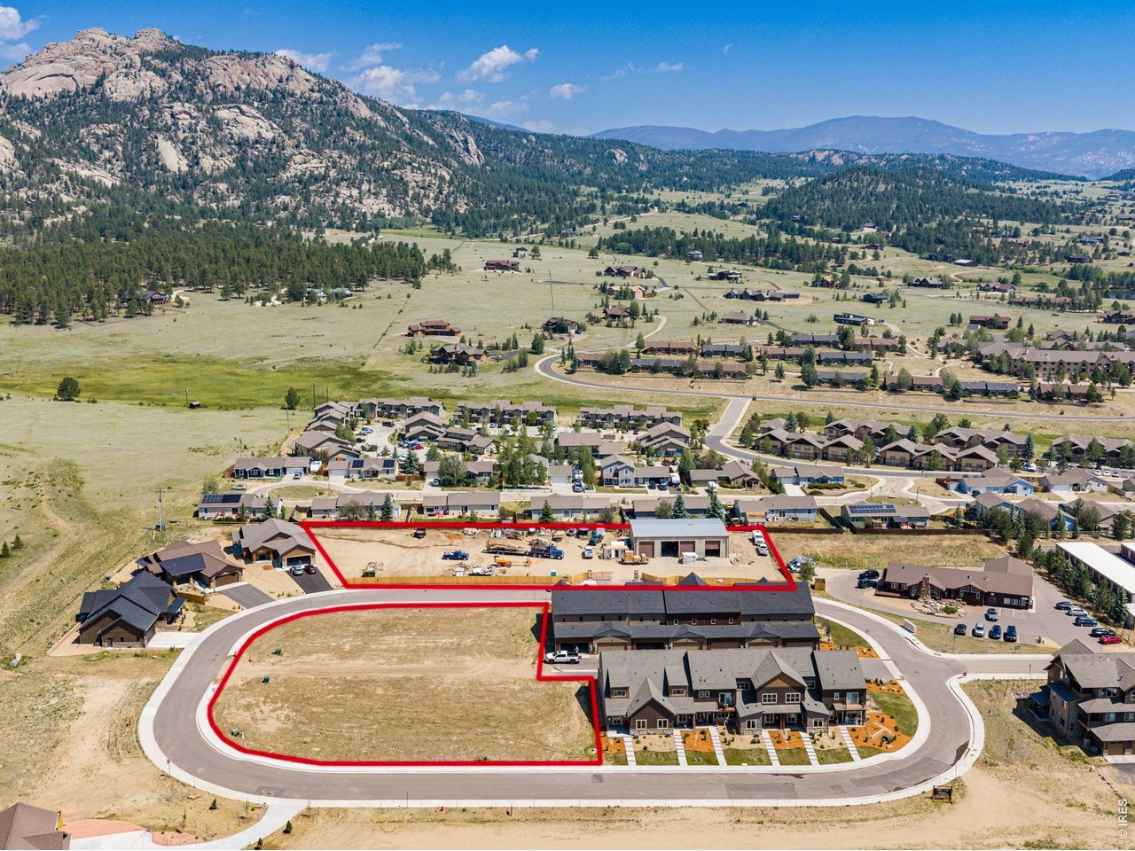 Property Photo 7 The 13 townhome lots in this MLS # are in the center of Continental Peaks Cir. The lot outlined on North side of Continental Peaks Cir. is also for sale separately.