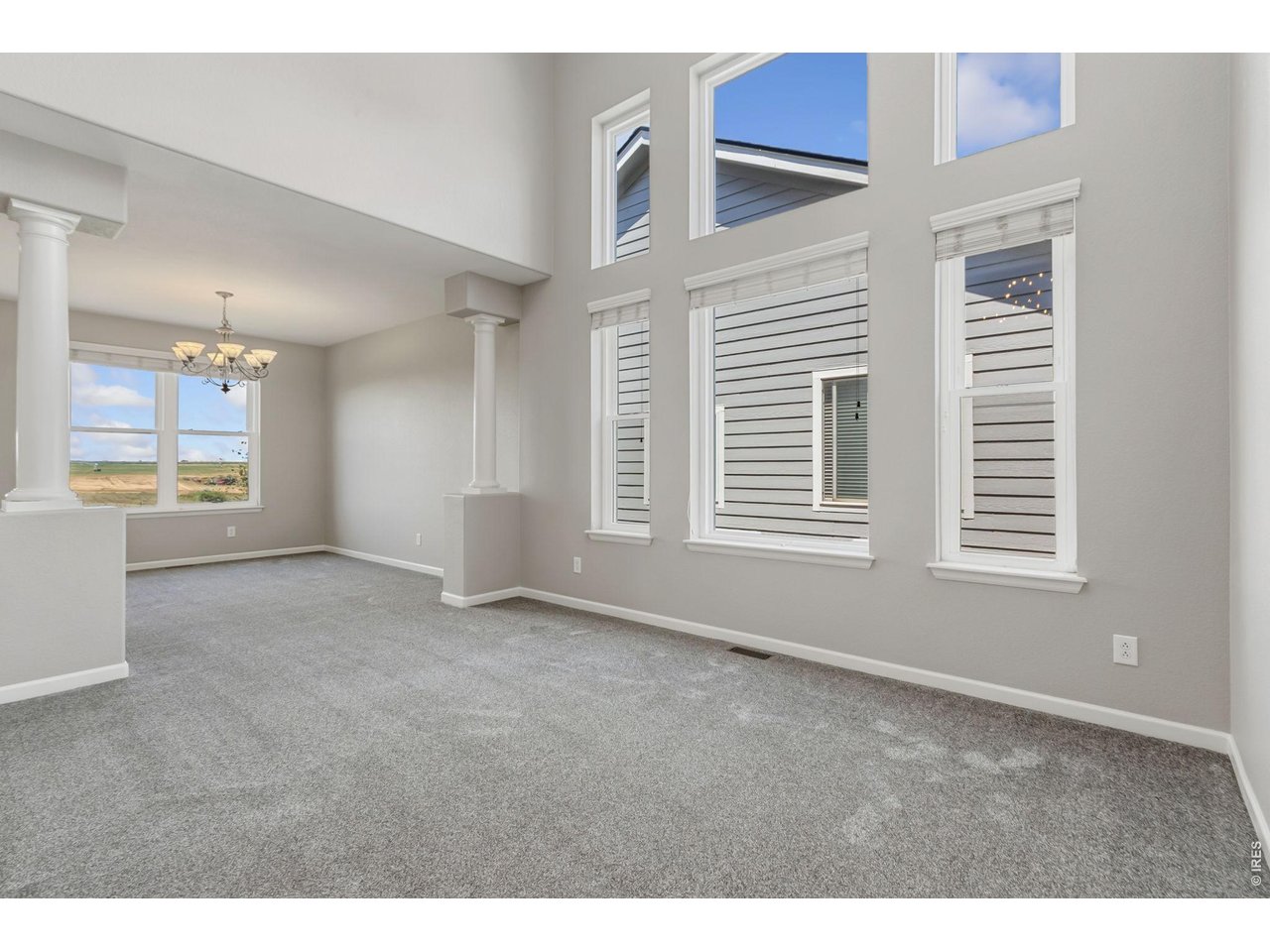 Property Photo 6 Formal Living Room with 2 story ceiling!