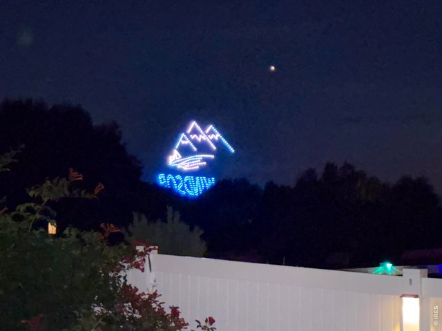 Property Photo 50 Windsor Drone show from the backyard!