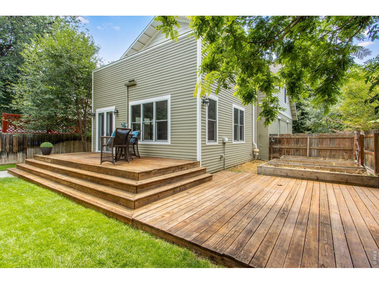 Property Photo 7 Large Rear Deck and Garden Beds