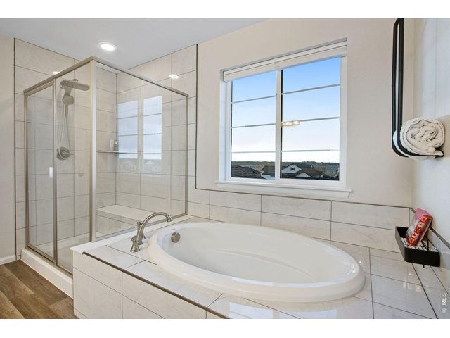 Property Photo 23 Glass shower and oversized soaker tub