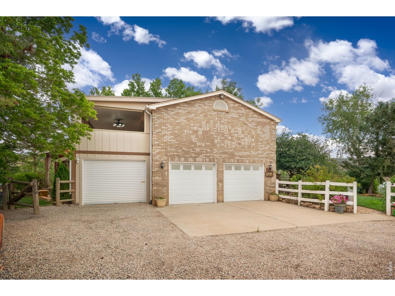 Property Photo 46 3-car garage with epoxy floors.