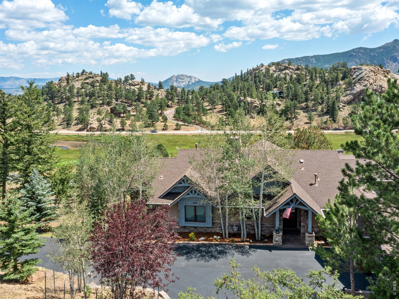 Property Photo 3 Situated on paved, city-maintained roads just off Highway 7, this home delivers year-round livability with the best of both worlds: peaceful mountain living and easy access to everything the Estes Park area has to offer.