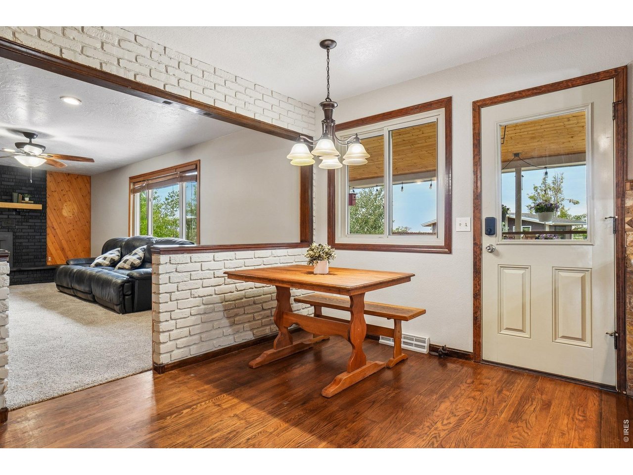 Property Photo 10 Breakfast nook off the kitchen with backyard patio access