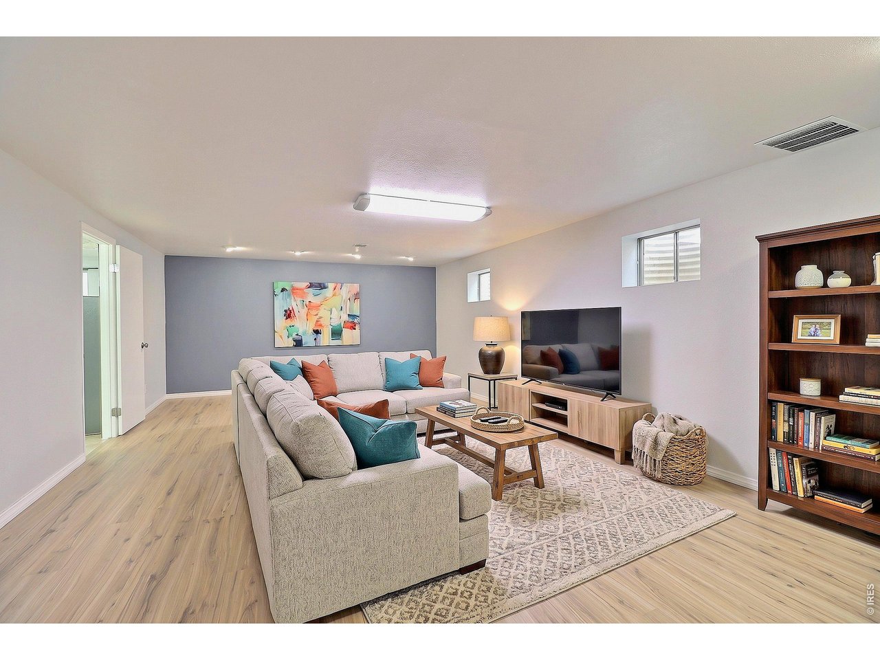 Property Photo 31 Finished Basement with Large Rec Room