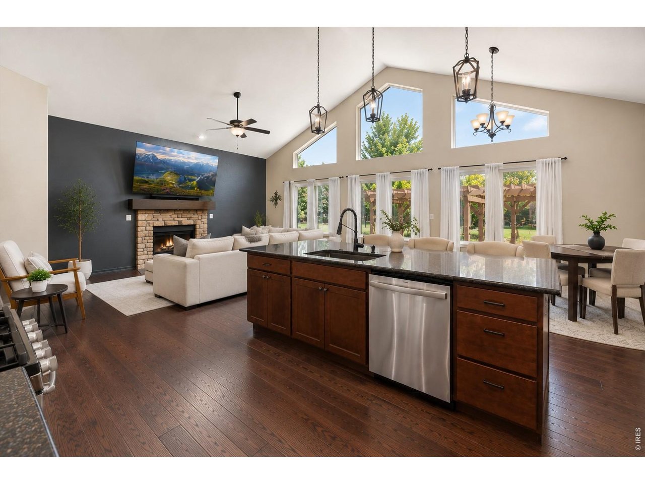 Property Photo 9 Large Kitchen Island-Granite Counters, Stainless Steel Appliances!
