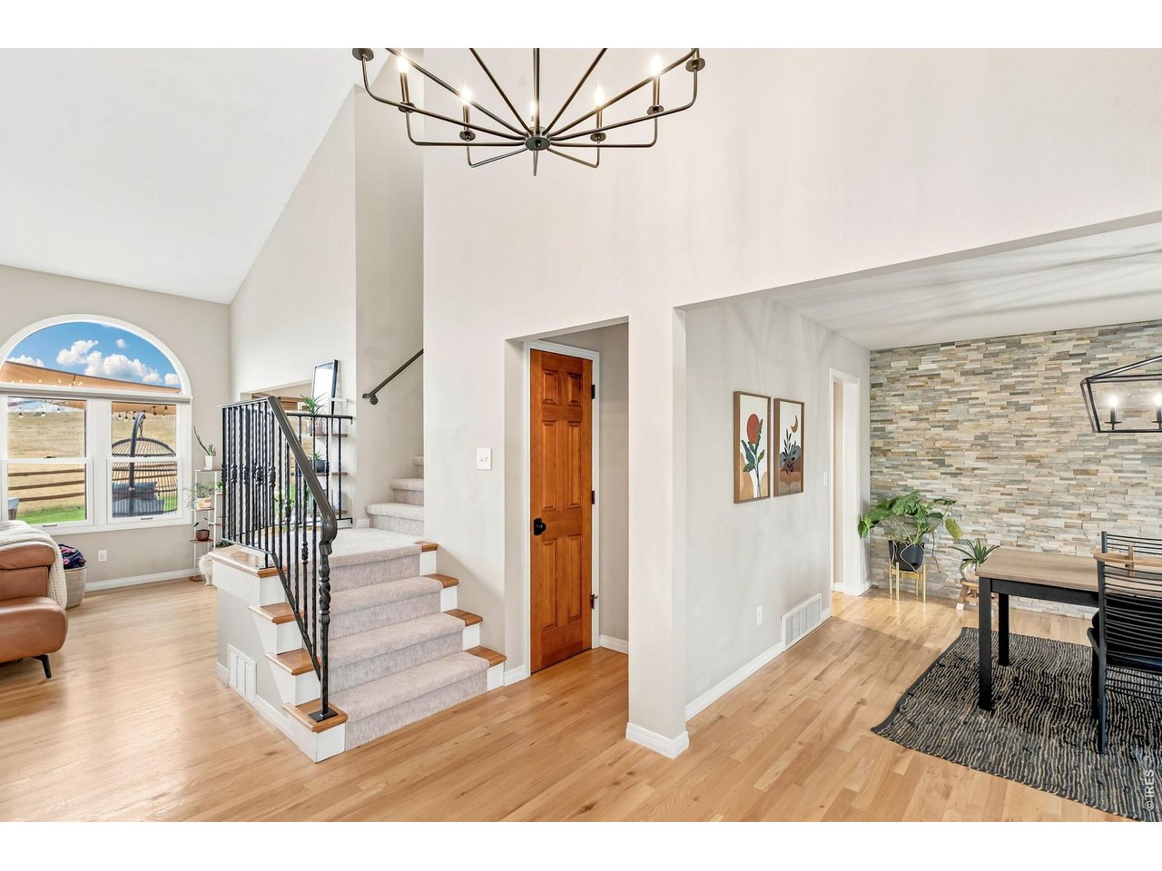 Property Photo 4 Beautiful wood floors throughout the main level.