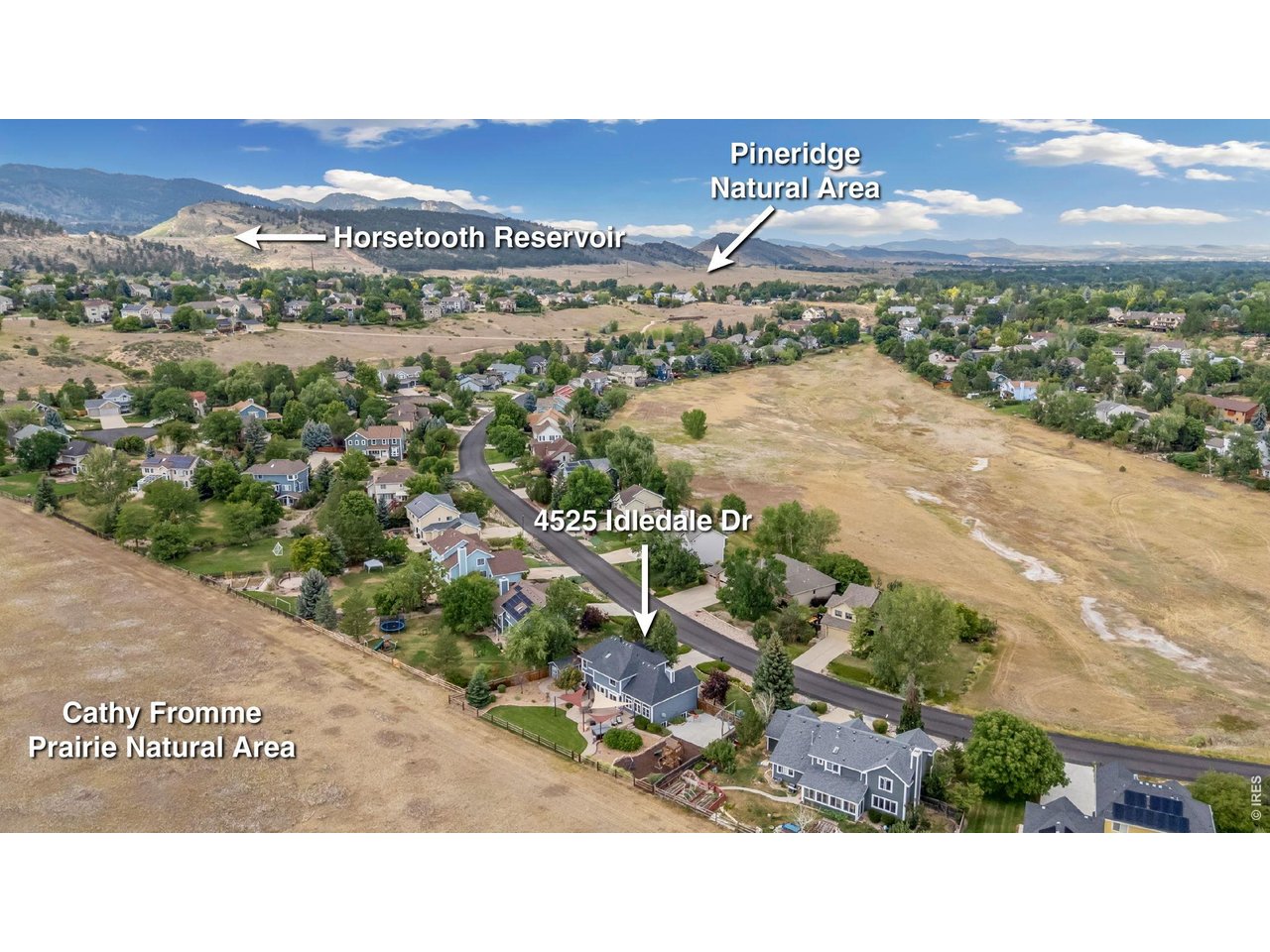 Property Photo 49 Looking NW with only a 10-minute drive to Horsetooth Reservoir