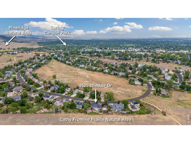 Property Photo 50 Looking north with entry to Fort Collins' trail system just two houses to the east offering over 200 miles of bikeable trails.