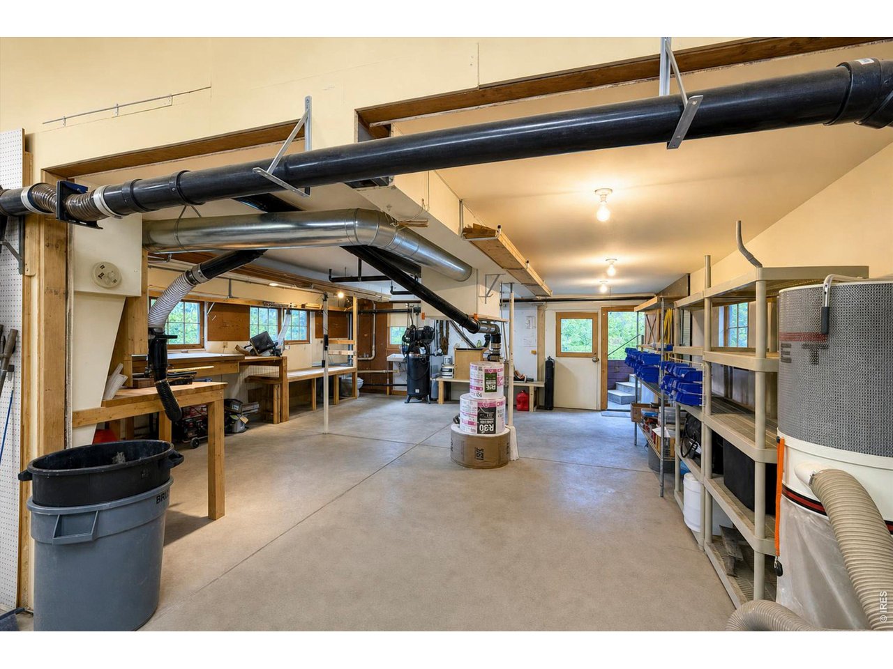 Property Photo 44 Forestry Barn is 1152 sq feet with concrete floor, electricity and heat