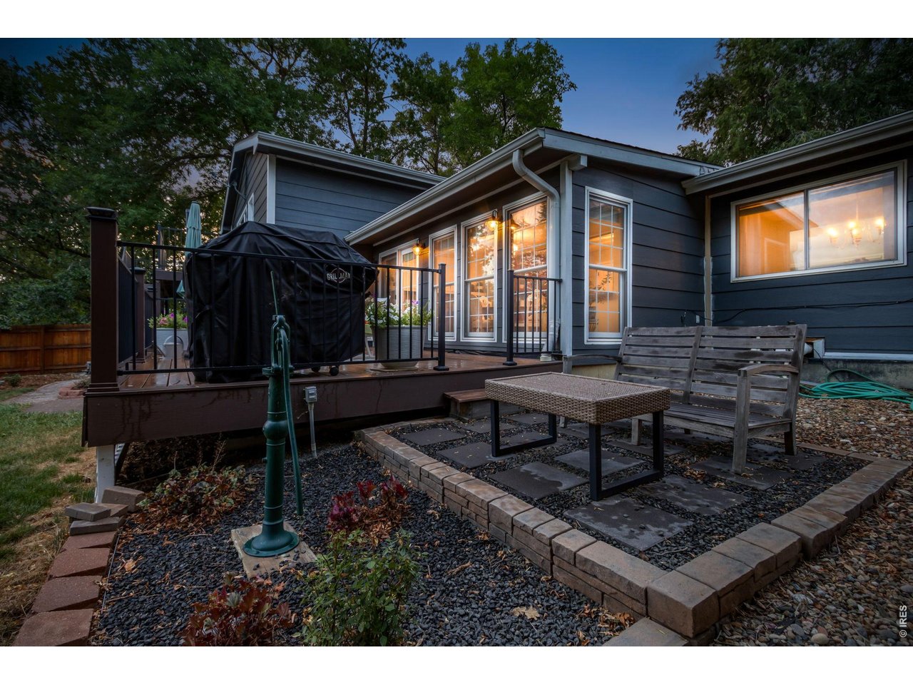 Property Photo 46 Multiple outdoor seating areas invite you to relax in every season.