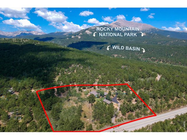 Property Photo 49 You can literally walk 1/2 mile to Wild Basin entrance to RMNP or to fly fish the North Saint Vrain Creek. Down a quiet, two lane road where you feel like you are living in a post card