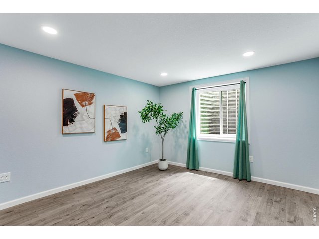 Property Photo 28 Luxury Vinyl Plank floors - this amazing suite comes complete with a spacious Walk-in Closet that features a future electrical prewire for the basement + easy access to main panel for additional basement finish.
