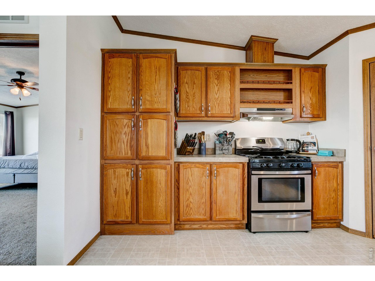 Property Photo 14 Additional prep area with additional cabinets!