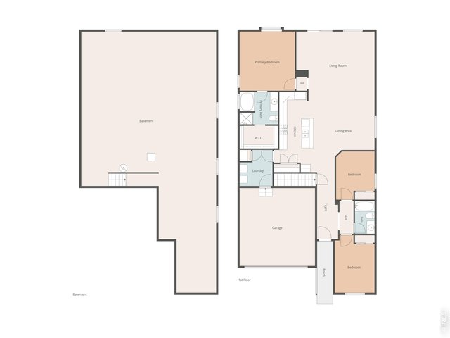 Property Photo 29 Main and Basement floorplan